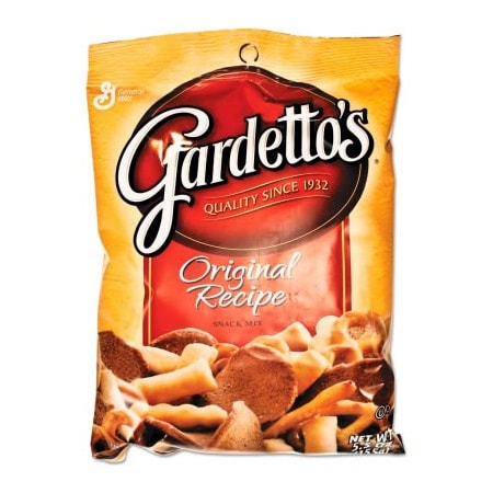 General Mills Gardetto's Snack Mix, Original Flavor, 5.5oz Bag, 7/Box GEM43037